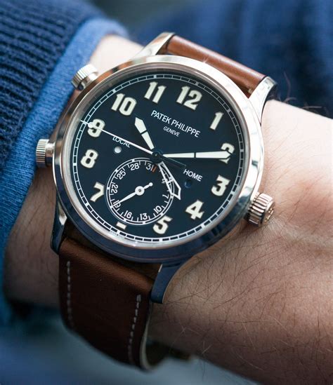 patek philippe travel time pilot|Patek Philippe field watch.